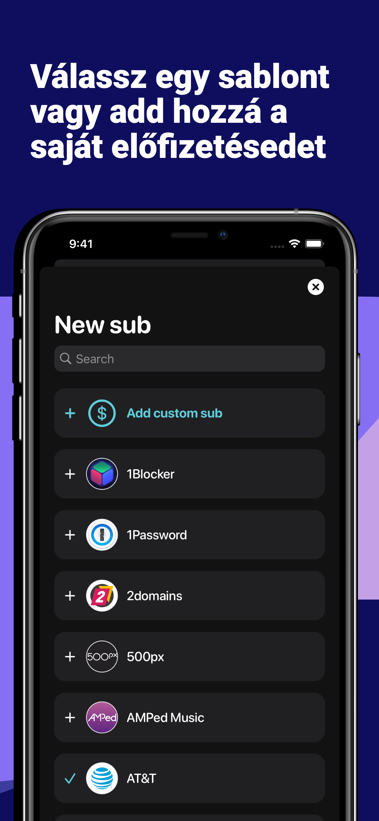 Subsee - Track Subscriptions