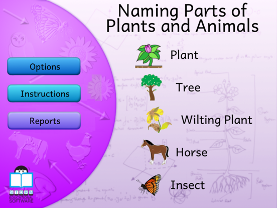 Screenshot #4 pour Naming Parts of Plants&Animals