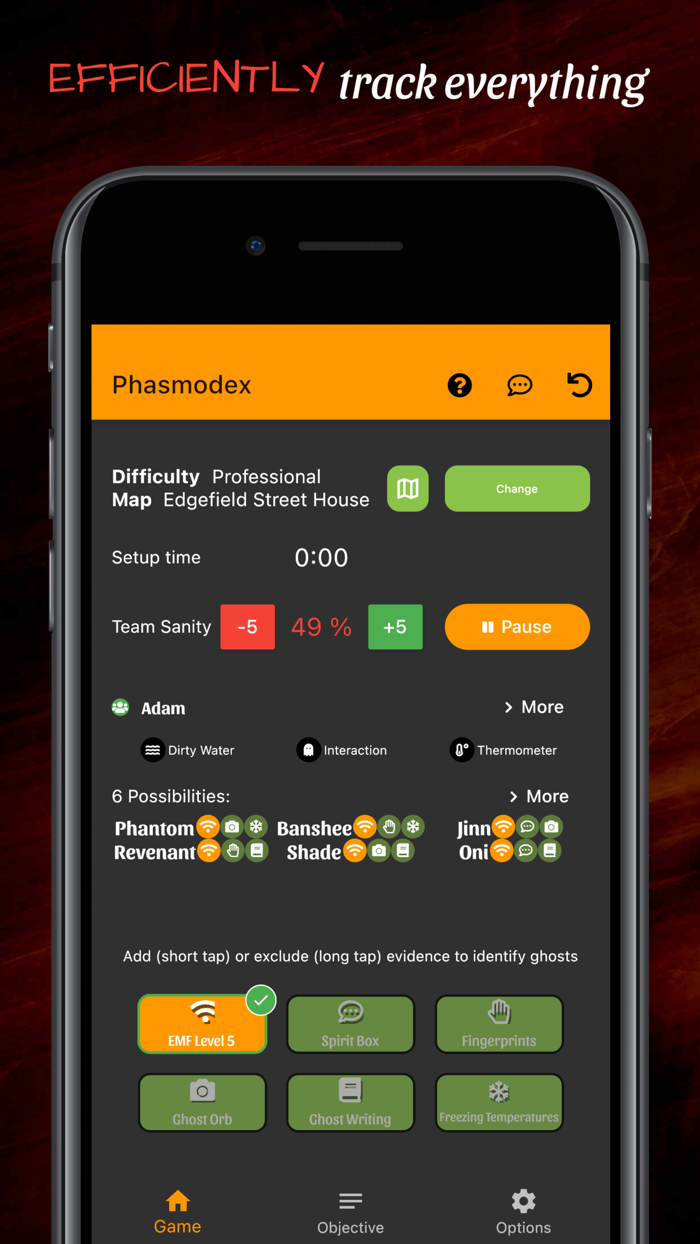 Phasmodex Phasmophobia helper