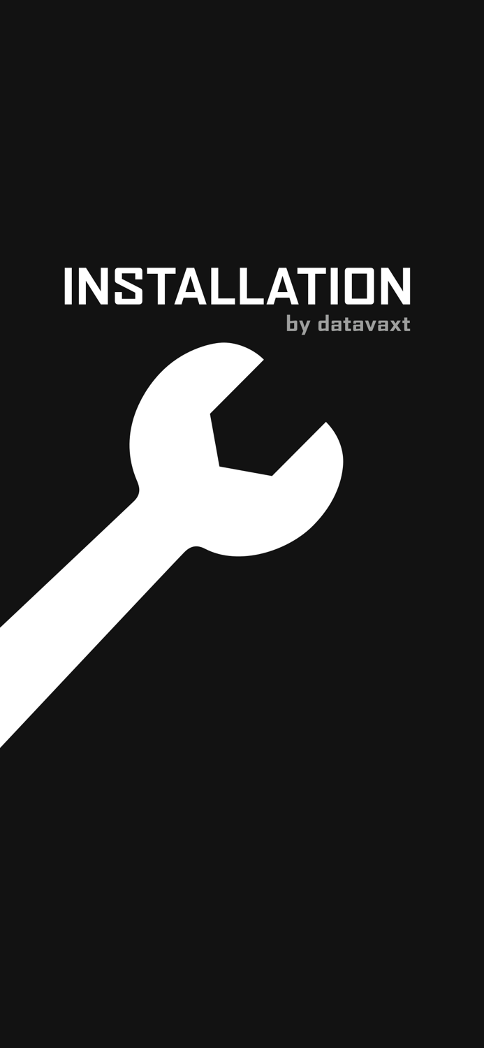 Installation - by datavaxt