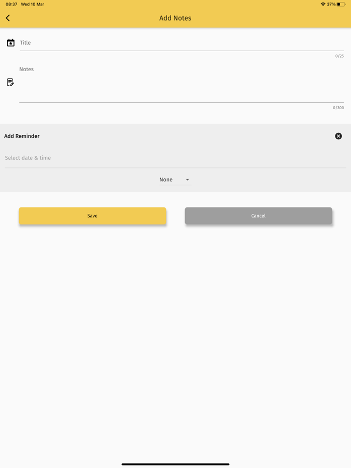 Notes and To Do Lists