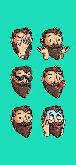 Game screenshot Beardmoji by Rudy apk