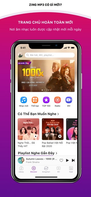 Zing MP3 - Đỉnh Cao Âm Nhạc on the App Store