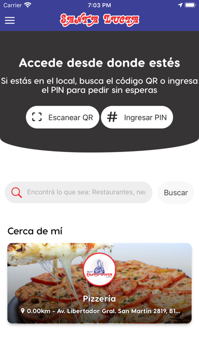 Screenshot #3 pour Santa Lucía Pizzeria