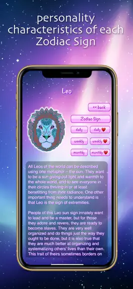 Game screenshot Daily Weekly Monthly Horoscope apk