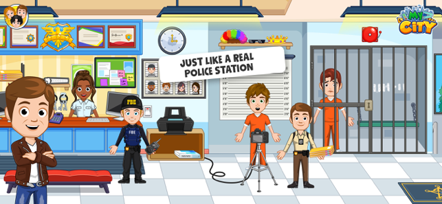 ‎My City : Cops and Robbers Screenshot