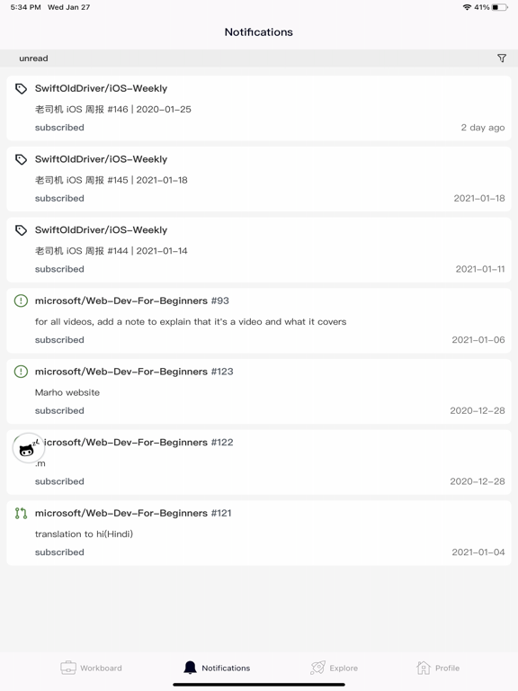 App screenshot