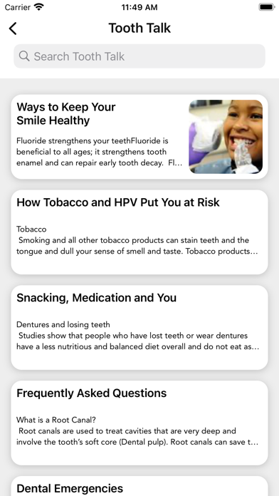 My Healthy Smile NY Screenshot