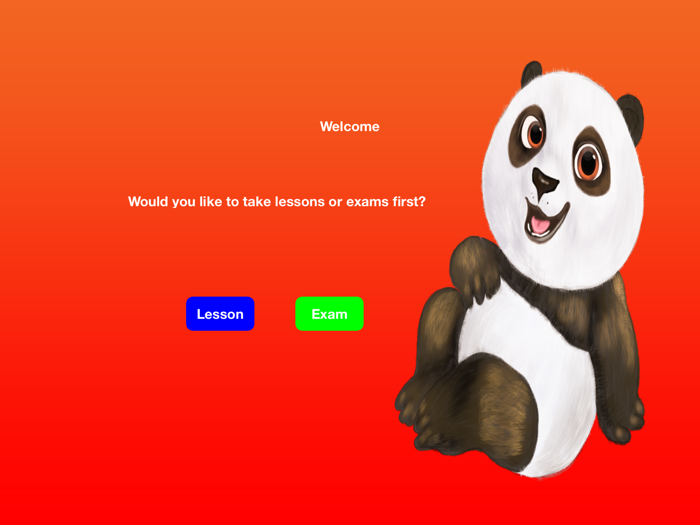 Panda Learn English Words