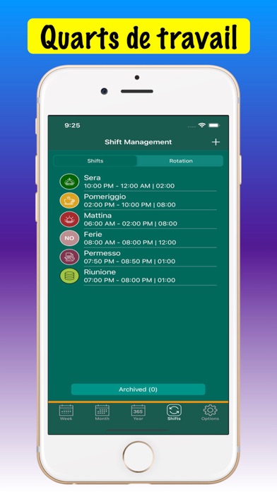Screenshot #2 pour Register Shifts