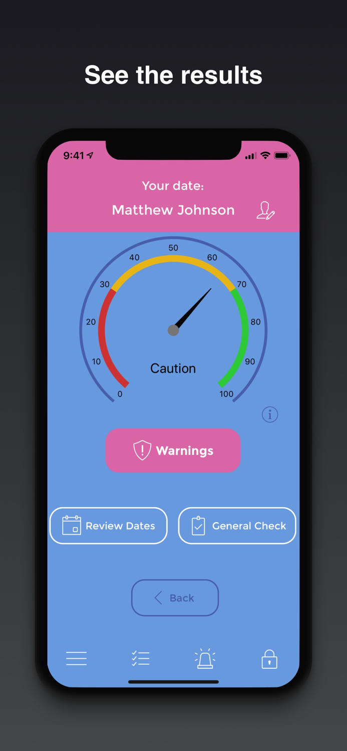 DateShield love tester