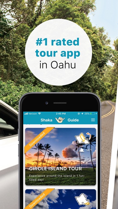 Oahu GPS Audio Tour Guide Screenshot