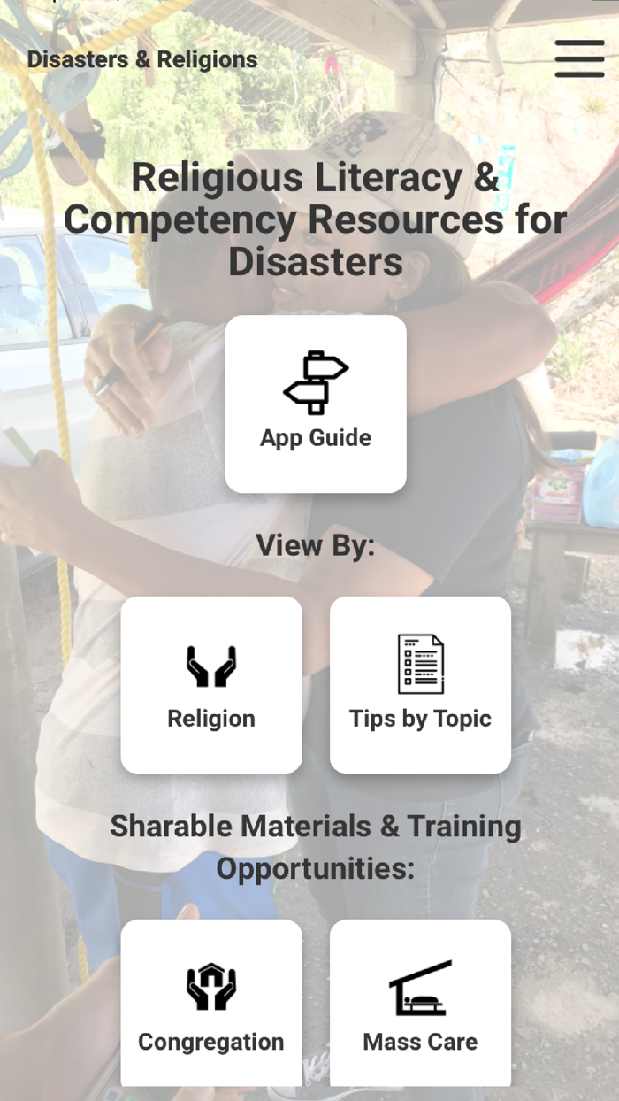 Disasters and Religions