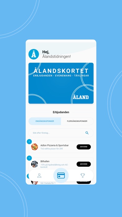 Ålandskortet Screenshot