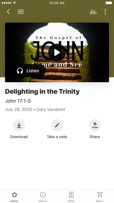 Willow Glen Bible Church Screenshot