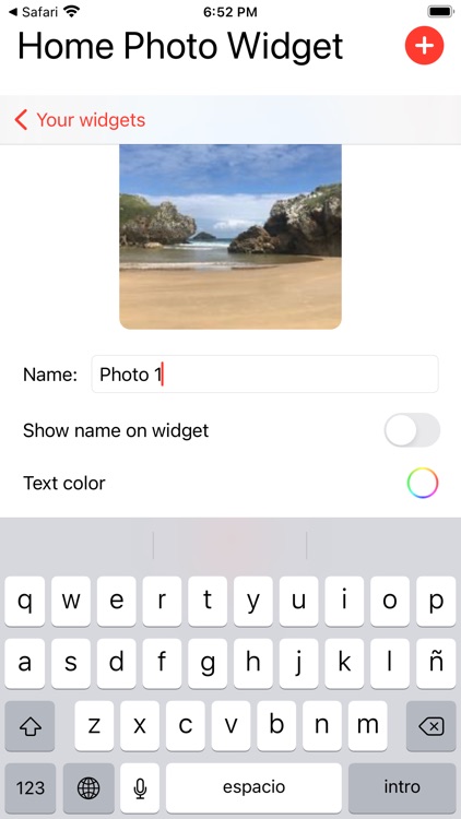 Home Photo Widget
