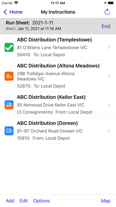 CargoWise Land Transport Screenshot