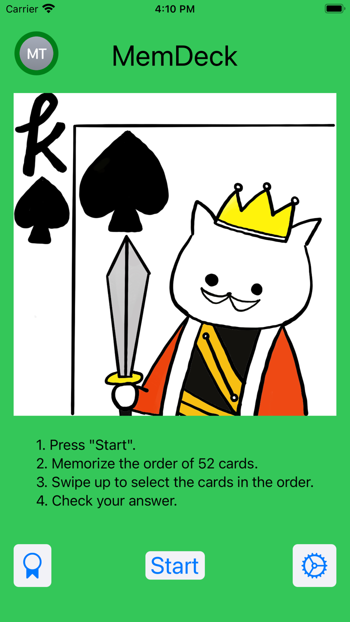 MemDeck - speed card practice