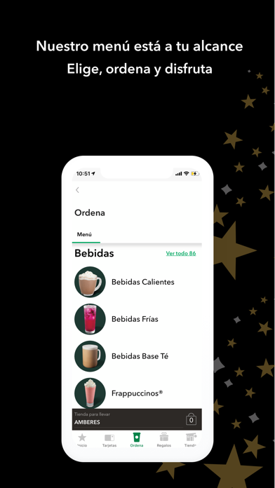 Starbucks México Screenshot