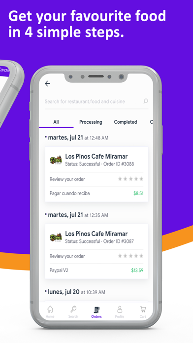 Deliveryfoodpr Screenshot