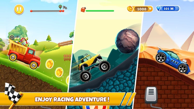 Sports Car Hill Driving Rush screenshot-5