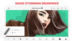 drawing app doodle paint draw iphone screenshot 2