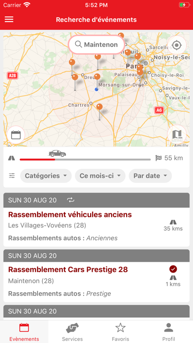 Screenshot #1 pour MotorsMeet - Auto & Moto