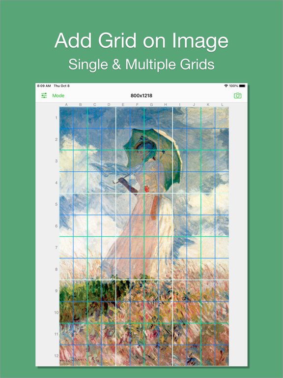 Screenshot #4 pour Grid#-Ajouter grille sur image