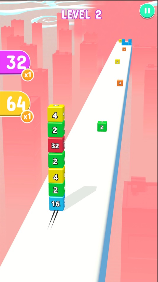 #3. 2048 Surfer (iOS) 由: OUAZ GAMES