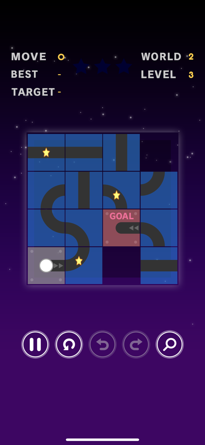 Rolling Ball - puzzle game