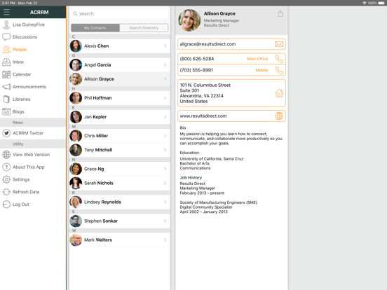 Screenshot #6 pour Connect@ACRRM
