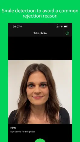 Game screenshot Take Biometric Passport Photos hack