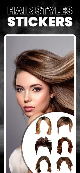 Game screenshot Hairstyle Stickers Emojis apk