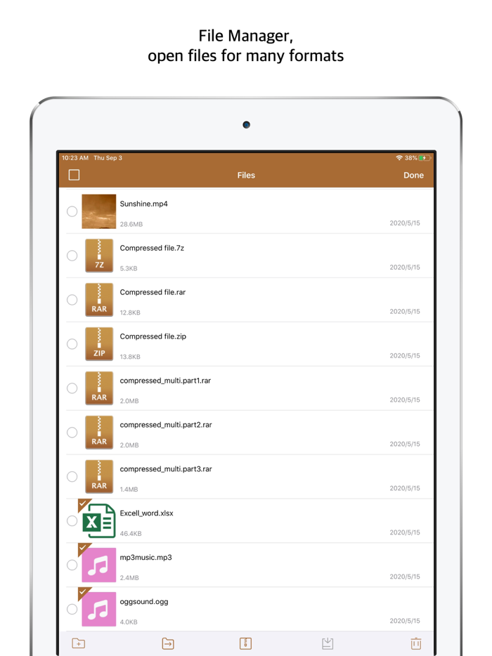 UnRAR - ziprar7z file opener