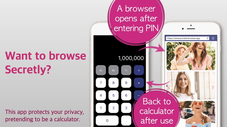 Private Browser Calculator R