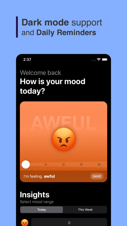 Mood Tracker - Remind Me