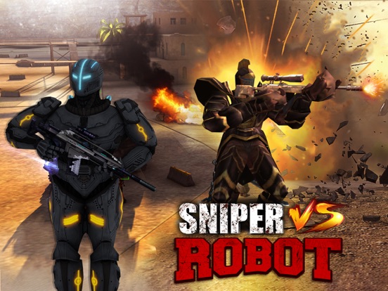 Screenshot #4 pour Sniper Vs Robot Shooting Games