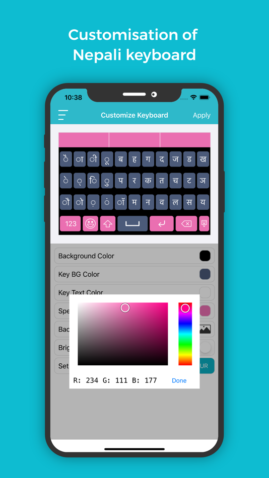 #4. Nepali Keyboard : Translator (iOS) 由: Rushikesh Trivedi