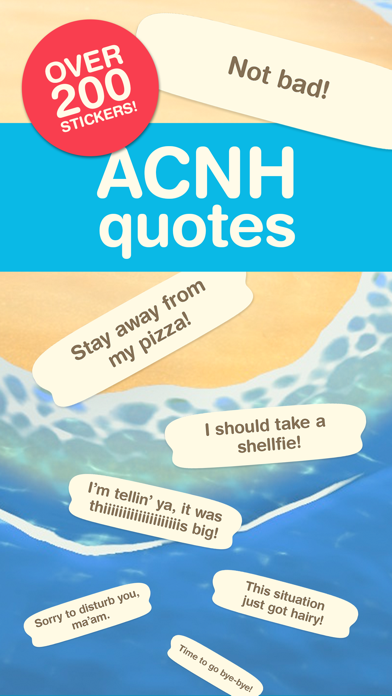 ACNH Quotes Screenshot