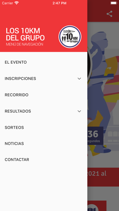 10km del Grupo Screenshot