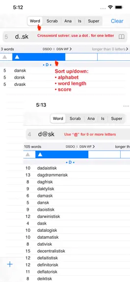 Game screenshot Dansk Words Finder PRO apk