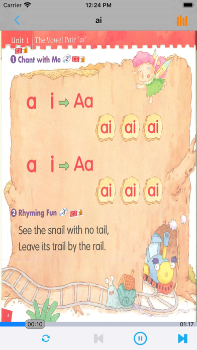 Screenshot #2 pour Phonics Kids教材5A5B -英语自然拼读王
