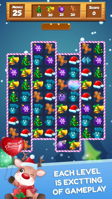 Christmas Match 3 Games Screenshot