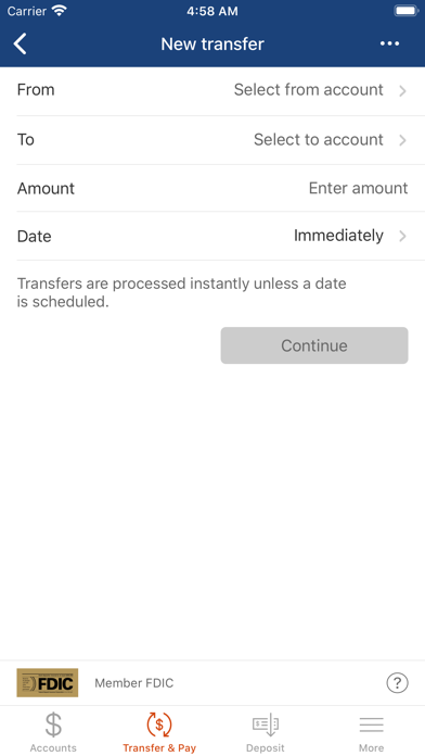 Mission National Bank Mobile Screenshot