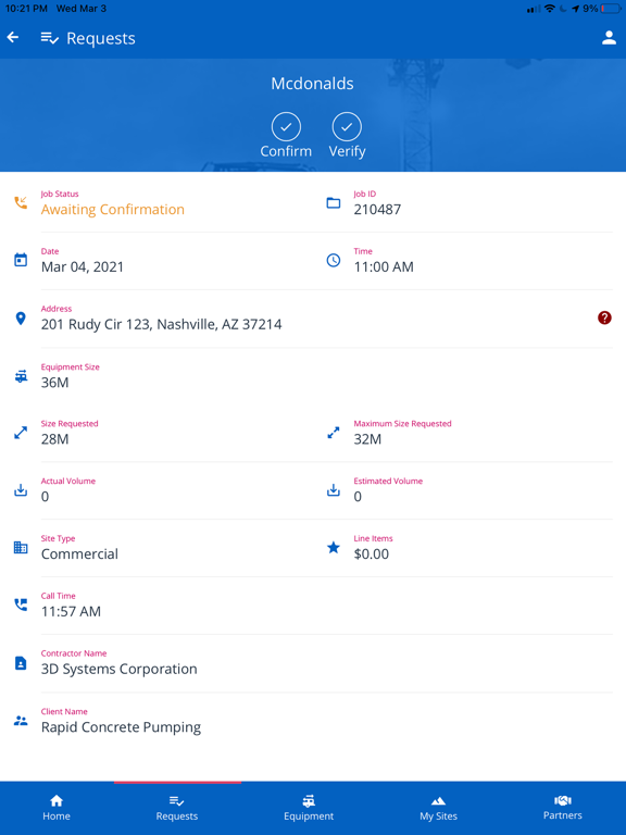 Screenshot #6 pour Rapid Service Request