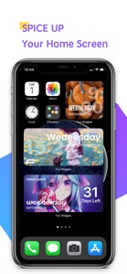 Fun Widget -Custom Home Screen screenshot #2 for iPhone