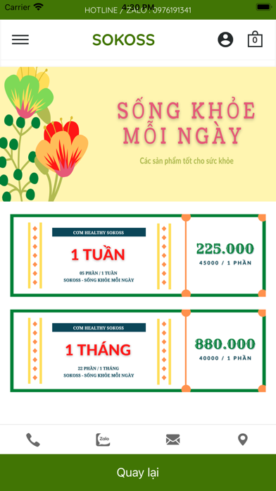 SOKOSS - Đặt cơm văn phòng Screenshot