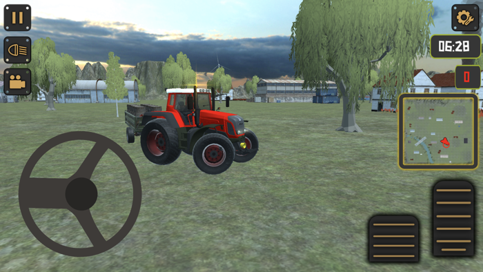 Tractor Driving Farm work