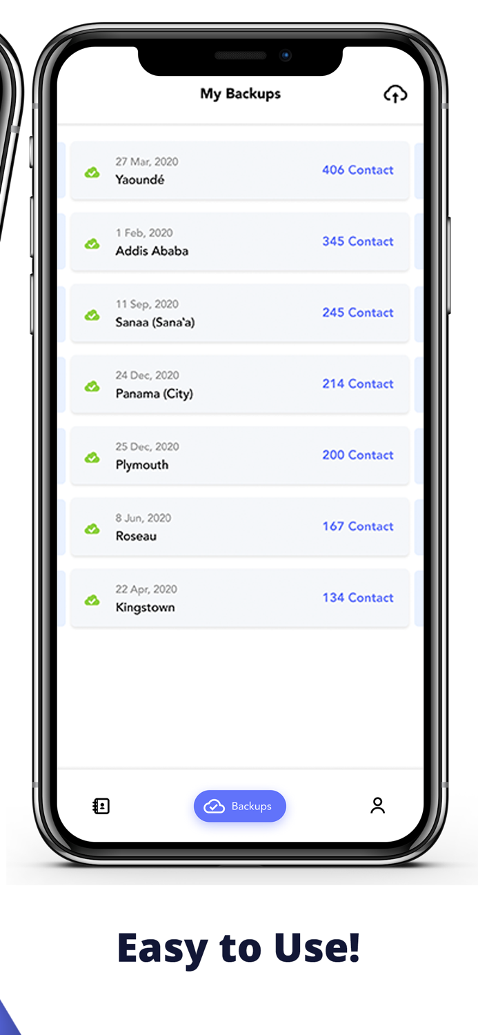 CC Cloud Contacts Backup