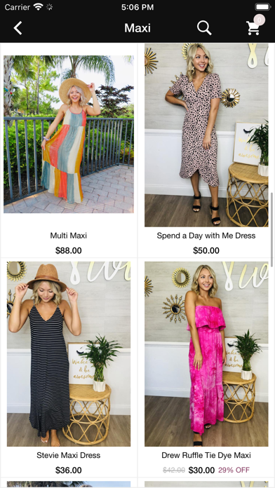 Vivie Boutique Screenshot